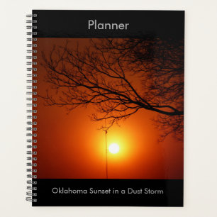 Agenda Planner de tormenta de polvo
