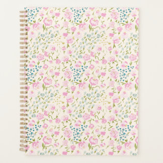 Agenda Planner del cielo floral