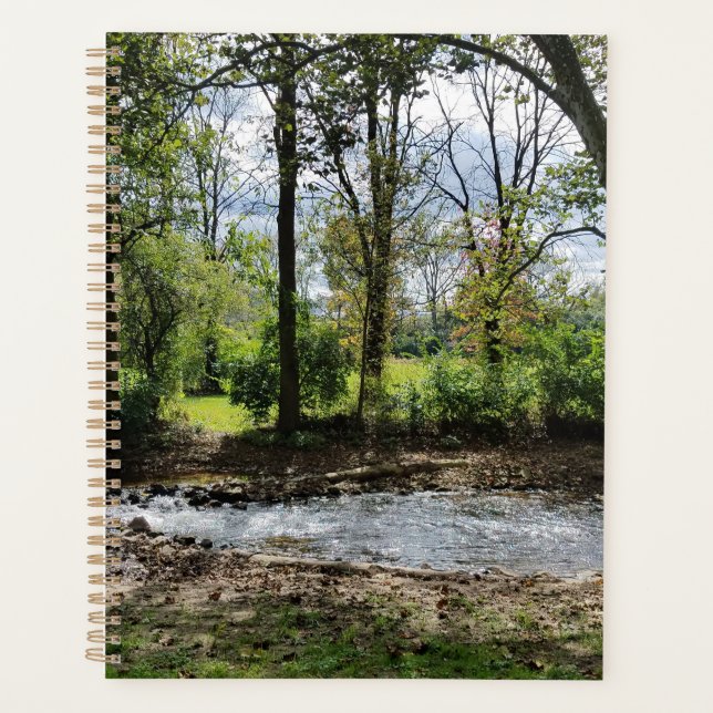 Agenda Planner del parque de Poole Forge (Anverso)