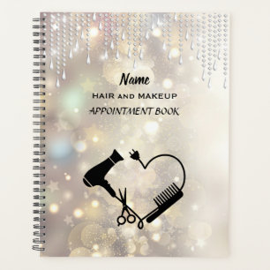 Agenda Planner del salón de belleza