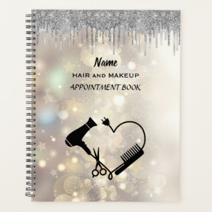 Agenda Planner del salón de belleza