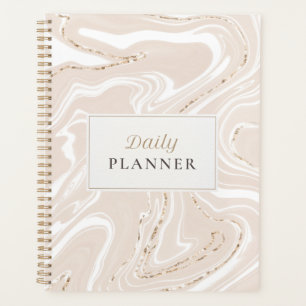 Agenda Planner diario neutral Minimalista