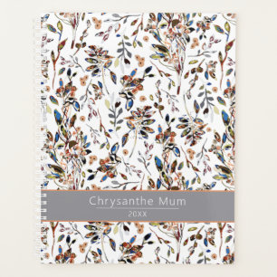 Agenda Planner Elegant deja a Berries Floral