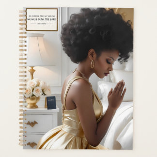 Agenda Planner - Elegante madre rezando 8.5"x11"