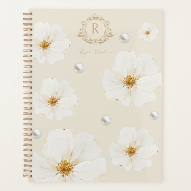 Agenda Planner Fille Précieuse - Collection Royale (Anverso)
