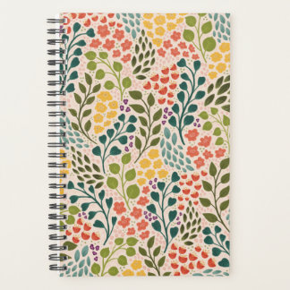 Agenda Planner floral