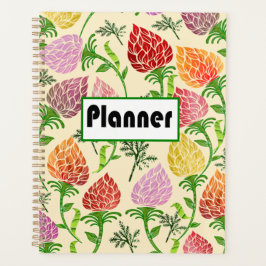 Agenda Planner floral