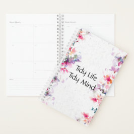 Agenda Planner floral