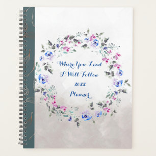Agenda Planner Floral 2022