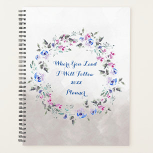 Agenda Planner Floral 2022