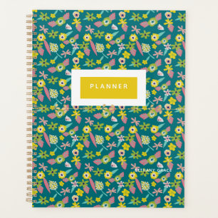 Agenda Planner floral moderno