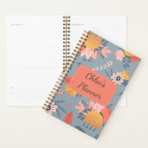 Planner floral - Personalizado