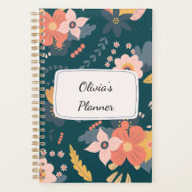Planner floral - Personalizado