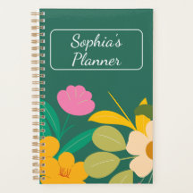 Planner floral - Personalizado