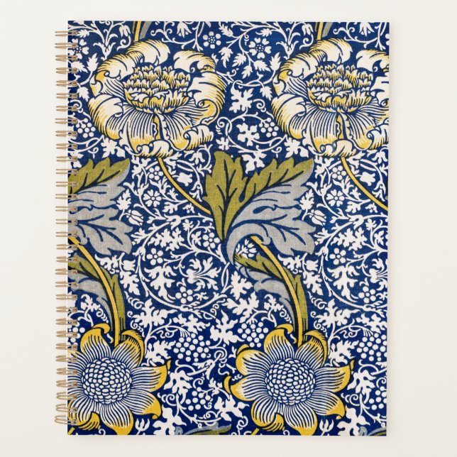 Agenda Planner floral William Morris Art (Anverso)