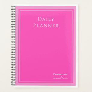 Agenda Planner fotográfico diario en cualquier color - HA