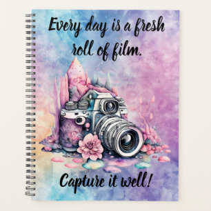 Agenda Planner fotógrafo de cámara