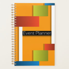 Agenda Planner geométrico moderno semanal y mensual