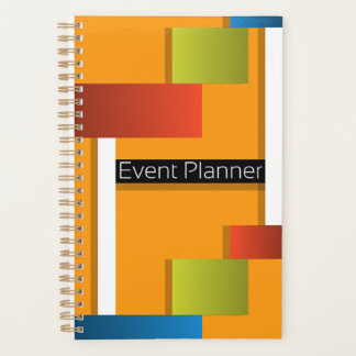 Agenda Planner geométrico moderno semanal y mensual