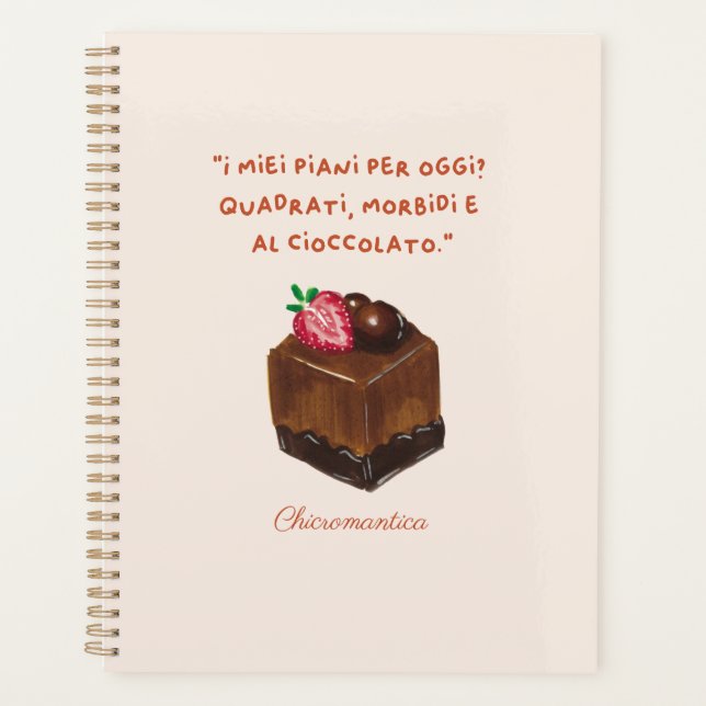 Agenda Planner i miei piani per oggi (Anverso)