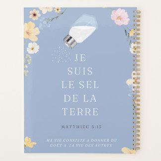 Agenda Planner "Je suis le sel de la terre" Organisation