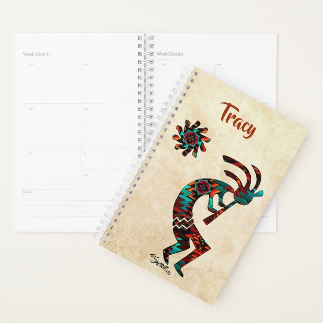 Agenda Planner Kokopelli del suroeste (Demostración)