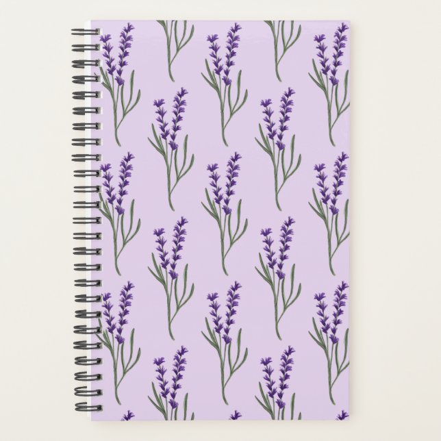 Agenda Planner Lavender - Púrpura (Anverso)