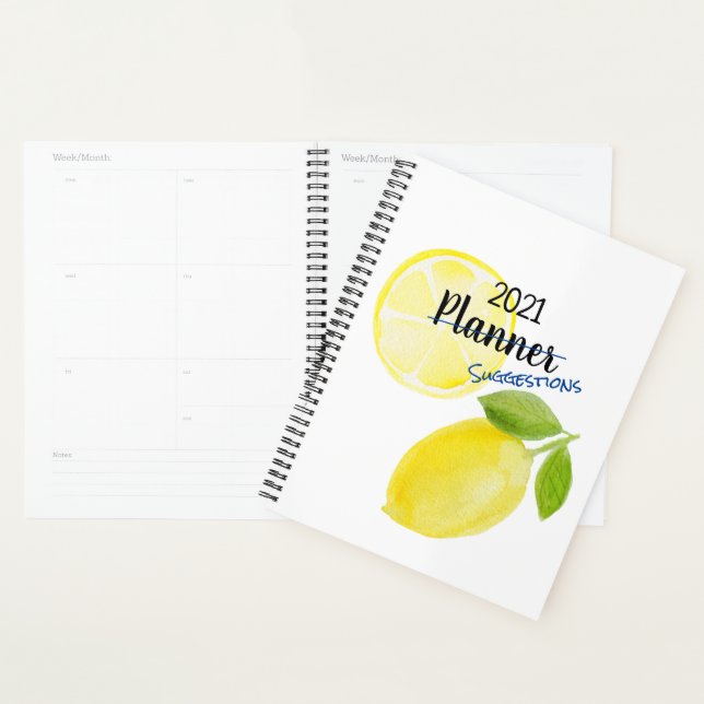 Agenda Planner Lemons (Demostración)