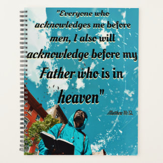 Agenda Planner Matthew 10:32