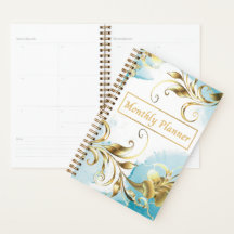 Planner mensual (5,5" x 8,5"), cubierta suave
