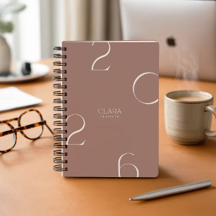 Agenda Planner Minimalista 2026 de Rosy Taupe