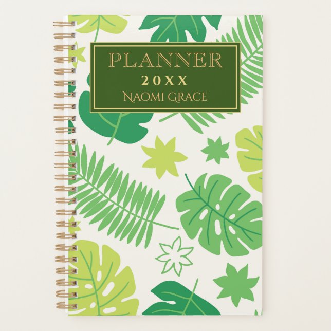 Agenda Planner moderno (Anverso)