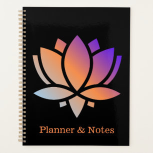 Agenda Planner & Notes Water Lily