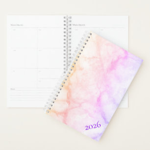 Agenda Planner Ombre Marble 2023