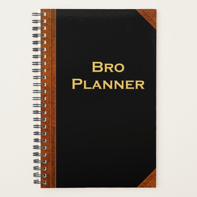 Agenda Planner Para Hombres Bro Planner Para Hombres Esti (Anverso)