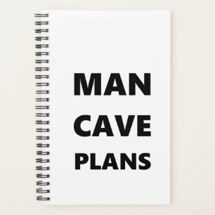Agenda Planner Para Hombres Los Planes De Cueva De Hombre