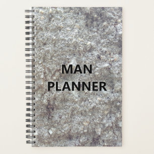 Agenda Planner Para Hombres Planner Grabado Piedra tallad