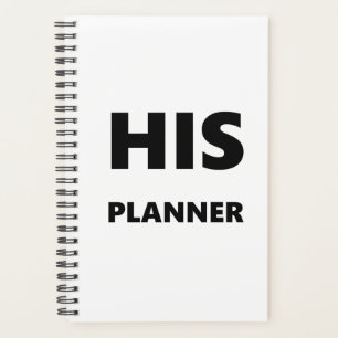 Agenda Planner Para Hombres Su Planner Blanco Font Black
