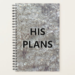 Agenda Planner Para Hombres Sus Planes Grabados Piedra ta