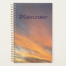 Planner pastel sunset