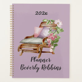 Agenda Planner personalizado de Garden Florals