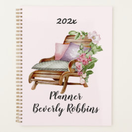 Agenda Planner personalizado de Garden Florals