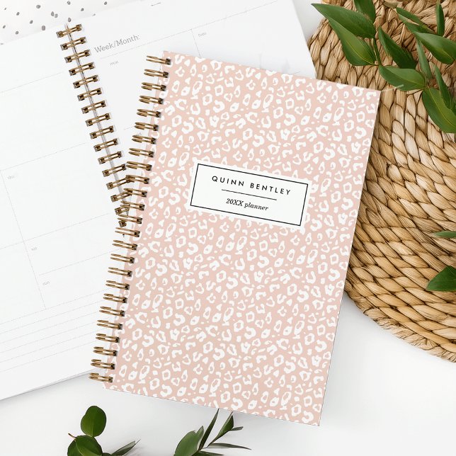 Agenda Planner personalizado de impresión de leopardo de  (Subido por el creador)