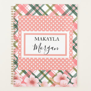 Agenda Planner personalizado de primavera de Pastel