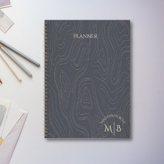 Agenda Planner personalizado de resumen en blanco