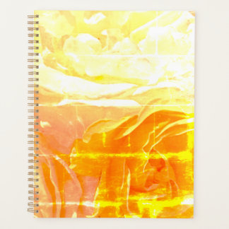 Agenda Planner Rosa de colores texturizados