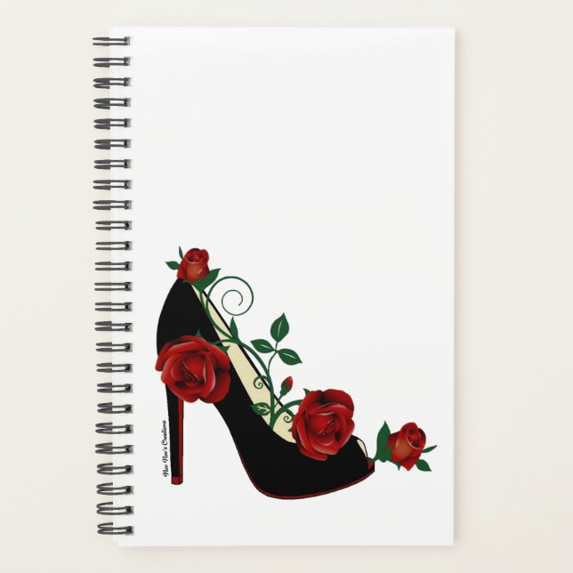 Agenda Planner - Rosa de Stiletto (Anverso)