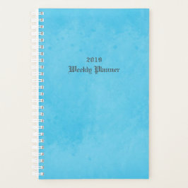 Agenda Planner semanal de Sky Blue