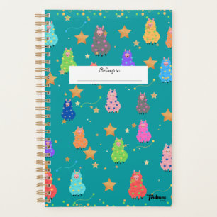 Agenda Planner semanal mágico de la Alpaca
