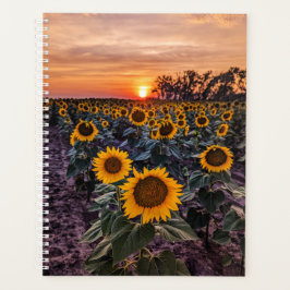 Agenda Planner Sunflower